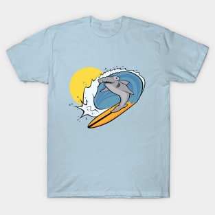 Surfing Shark T-Shirt